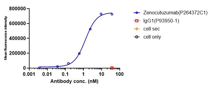 0 - Anti-HER2/neu & HER3 Reference Antibody (Zenocutuzumab) APR11619