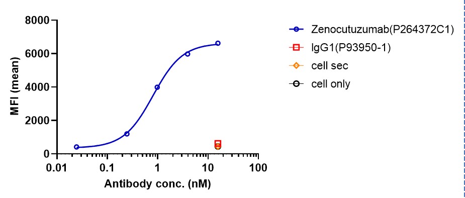 0 - Anti-HER2/neu & HER3 Reference Antibody (Zenocutuzumab) APR11619